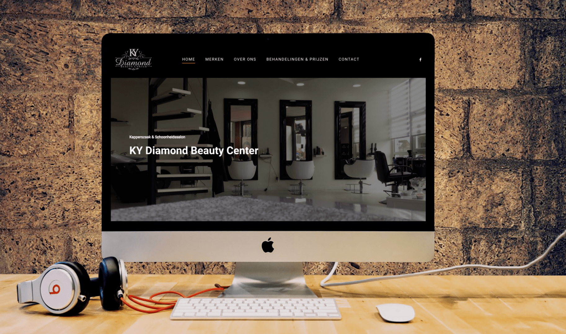 webdesign Kydiamondbeautycenter Zaandam