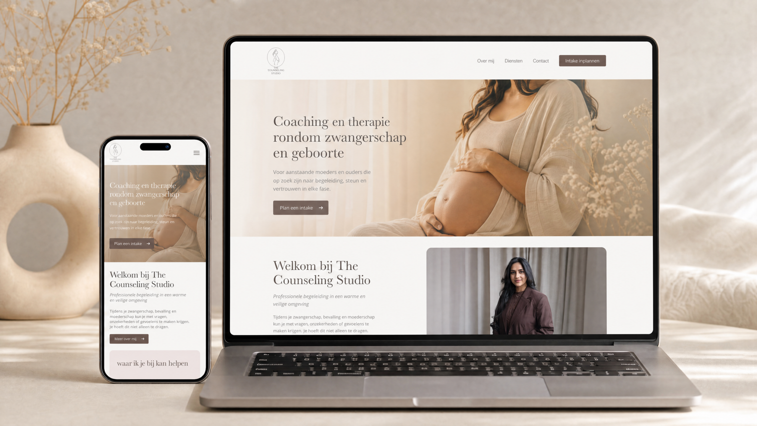 Webdesign The Counseling Studio